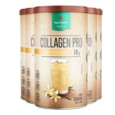 Imagem de Kit 5 Collagen Pro Colágeno Hidrolisado Baunilha Nutrify 450G