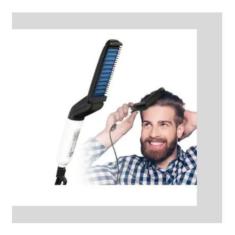 Imagem de Chapinha Alisador E Modelador - Cabelo E Barba Masculino - Mmx