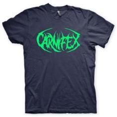 Imagem de Camiseta Carnifex Marinho e Verde em Silk 100% Algodão