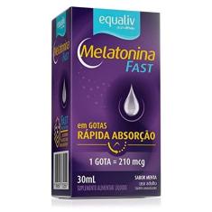 Imagem de Equaliv melatonina Fast 30ml Rápida Absorção Suplemento Líquido