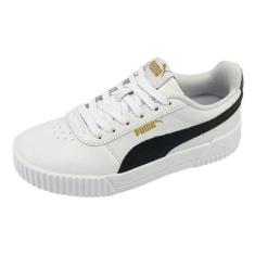Imagem de Tênis Puma Carina L Bdp White Black