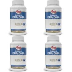 Imagem de Ômega 3 Epa Dha 120 Cápsulas Vitafor - 4 Unidades - Vitamina E