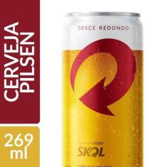 Imagem de Cerveja Skol Lata 269ml 15 Unidades - Skou