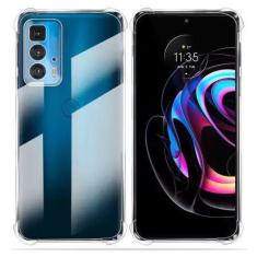 Imagem de Capa Antichoque Capinha Transparente Moto Edge 20 Pro Anti Impactos -