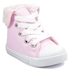 Imagem de Tênis Abotinado Infantil Keto Baby Cano Alto Menina 024045-7-Feminino