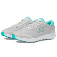 Imagem de Skechers Tênis feminino Max Fairway 4 Spikeless Golf, Cinza/turquesa, 36