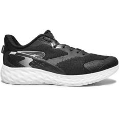 Imagem de Tenis Rainha Play IV, Unissex, Preto/Branco, 41