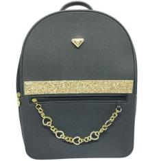 Imagem de Bolsa Casual Moleca Feminina com Zíper e Brilho  - Prática e Estilosa,