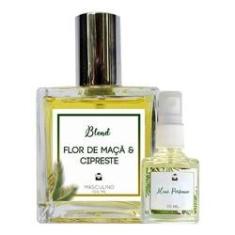 Imagem de Perfume Flor de Maçã & Cipreste 100ml Masculino - Blend de Óleo Essencial Natural + Perfume de presente