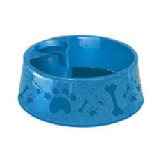 Imagem de Bebedouro plástico para cães Paris Furacão Pet n2 - 700 ml (azul)