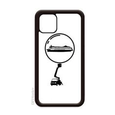 Imagem de Balloon Ferry Veículo de transporte para iPhone 12 Pro Max Capa para Apple Mini Mobile Case Shell