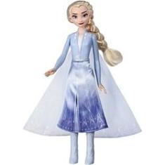 Imagem de Boneca Elsa Frozen 2 Com Luz Hasbro 30 Cm E6952