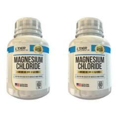 Imagem de Cloreto De Magnésio P.A Caps 500Mg 60 Cáps Kit Com 2 Potes - Lider Ven