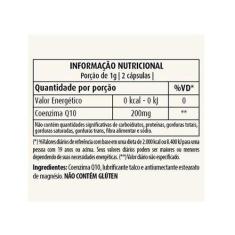 Imagem de Coenzima Q10 200Mg (60 Caps) - Padrão: Único - Apisnutri