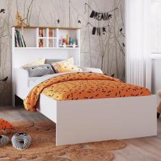 Imagem de Cama Infanto Juvenil 98cm C/ Estante E Protetor Cm095 Art In Móveis -