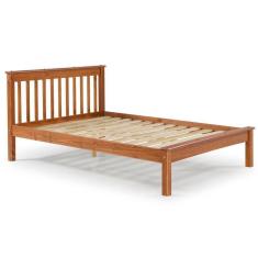 Imagem de Cama Casal Inglesa Em Madeira Maciça Mv Outlet Mel