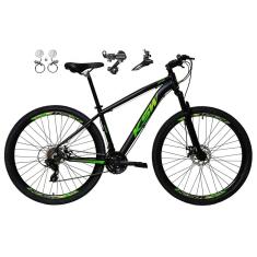 Imagem de Bicicleta Aro 29 Ksw Xlt Alumínio 24v Câmbios Shimano Tz Freios a Disco Hidráulicos Garfo Suspensão-Unissex