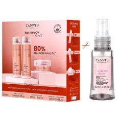 Imagem de Kit Cadiveu Hair Remedy Repara Brilho + Reparador De Pontas - Cadiveu