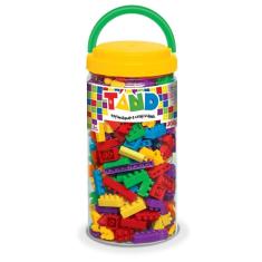 Imagem de Balde Tand Com 300 Blocos De Montar Encaixar - Toyster