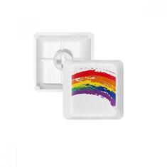 Imagem de LGBT Rainbow Gay Teclado Mecânico Transgênero Teclado Mecânico PBT Gaming Upgrade Kit