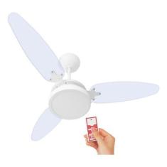 Imagem de Ventilador De Teto Wind Light Cristal Led 18W - Ponente