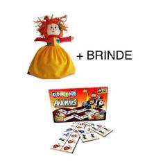 Imagem de Boneca Emília, Cuca E Narizinho + Dominó Educativo - Criativa Educativ
