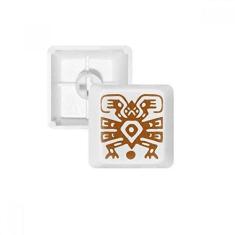 Imagem de Mexico Totems Teclado mecânico Civilização Antiga Mexicana Kit de atualização para jogos PBT
