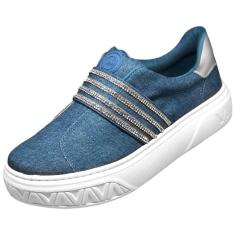 Imagem de Tenis Casual Slip On Conforto Feminino Via Marte 23-1210-Feminino