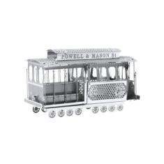 Imagem de Miniatura De Montar Trem Bondinho Metal Earth Powell & Mason