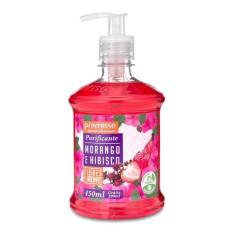 Imagem de Kit Sabonete Premisse Morango E Hibisco 450Ml Refil C/03