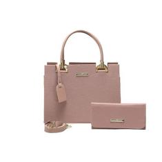 Imagem de Bolsa Feminina Castelo Luxo Média Clássico Mão e Alça Acompanha Cartei