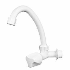 Imagem de Torneira de Cozinha Parede com Bica Móvel Plus 1/2"  Herc