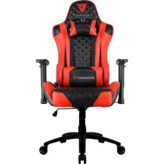 Imagem de Cadeira Gamer Escritório Thunderx3 Giratória Com Rodinhas Apoio Para C