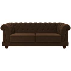 Imagem de Sofa 3 Lugares 220 Cm Ponteio Veludo Sl 942 Moll Sl 942