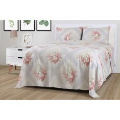 Imagem de Jogo de Cama Casal Queen Size 4 Peças Microfibra 150 fios Sultan Lena