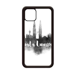 Imagem de Capa Kuala Lumpur Malásia Landmark Ink City para iPhone 12 Pro Max para Apple Mini Mobile Case Shell