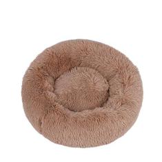 Imagem de KAIJIE Cama calmante para cães e gatos, cama redonda macia e aconchegante para cães e gatos pequenos, médios e 70 cm de diâmetro