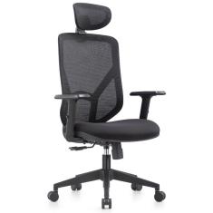 Imagem de Cadeira Ergonômica de Escritório Alpha High Preto