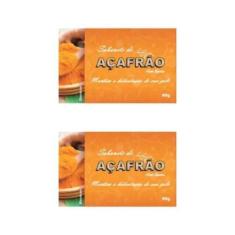 Imagem de Kit 2 Bionature - Sabonete de Açafrão Antisséptico 90g - Bio Nature