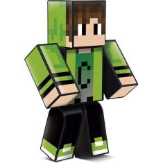 Imagem de Boneco Streamers Minecraft Cadres 25Cm - Algazarra 3.03.1289
