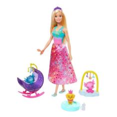 Imagem de Barbie Dreamtopia Dia De Pets Babá De Dragões Bebês - Mattel