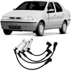 Imagem de Jogo Cabo Vela Ignição Fiat Siena 1.0 1.3 8v 2002 a 2005 Ngk