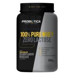 Imagem de Whey Protein 100% Pure Zero Lactose  900G Probiótica - Probíotica