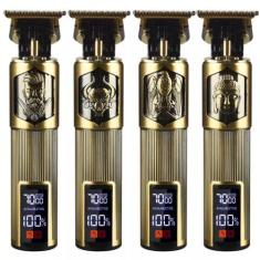 Imagem de Maquina De Cortar Cabelo Profissional Aparador Com Visor de Carga - To