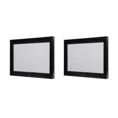 Imagem de Kit com 2 Janelas de Aluminio Maxim-Ar 80x60cm Vidro Boreal Ultra Ramassol Preto