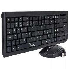Imagem de Kit teclado e mouse sem fio Knup kp2012 óptico 2.4Ghz