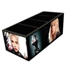 Imagem de Porta Controles - Lady Gaga - Madeira MDF - Mr. Rock - Cantora Pop