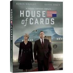 Imagem de DVD Box House Of Cards 3ª Temporada 4 DISCOS