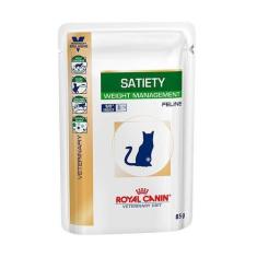 Imagem de Ração Úmida Sachê Royal Canin Veterinaty Satiety Para Gatos 85G