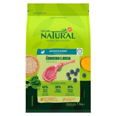 Imagem de Ração Affinity Guabi Natural Cordeiro e Aveia para Gatos Adultos Castrados - 1,5 Kg